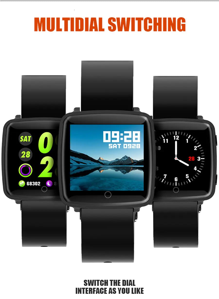Viva Smart Digital Tracker Band With Live Heart Rate Monitor And BP tracker