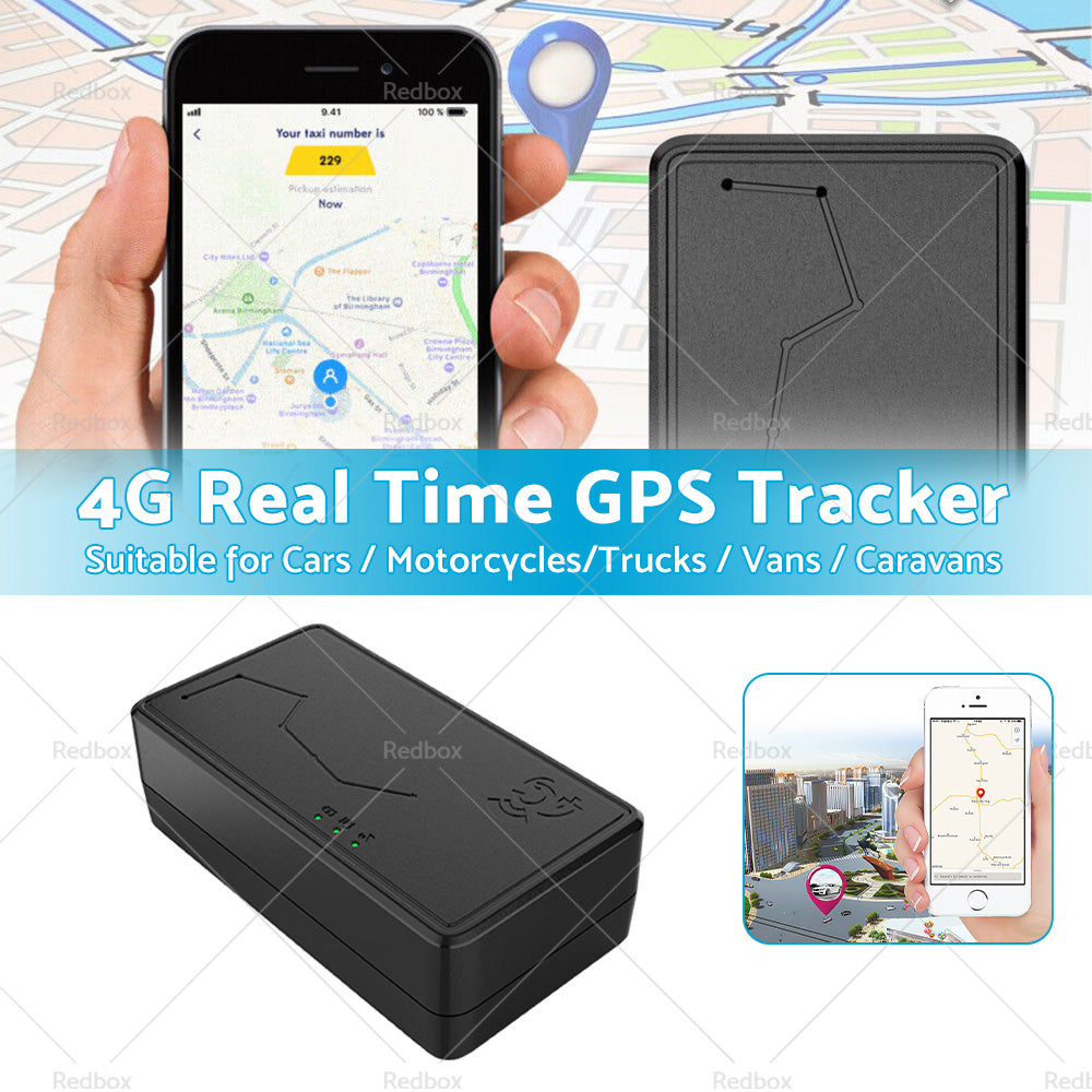 4G Real Time GPS Tracker Magnetic Alarms Live Tracking Vehicle Car Mini Tracker-0