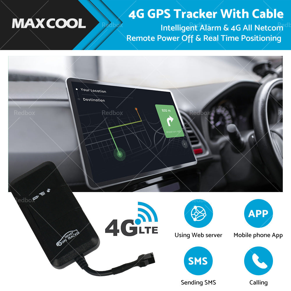 4G GPS Tracker Car Vehicle Anti Theft Real-time Tracking Device Alarm Tracker AU-0