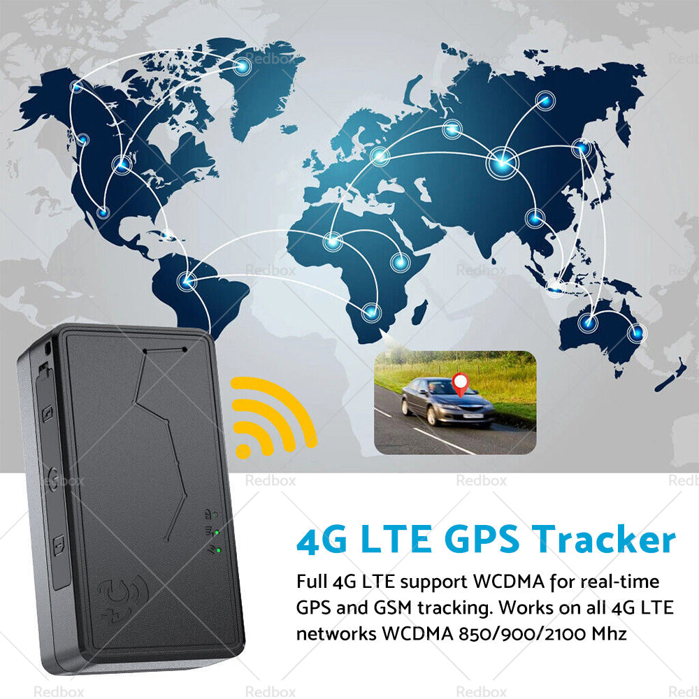 4G Real Time GPS Tracker Magnetic Alarms Live Tracking Vehicle Car Mini Tracker-4